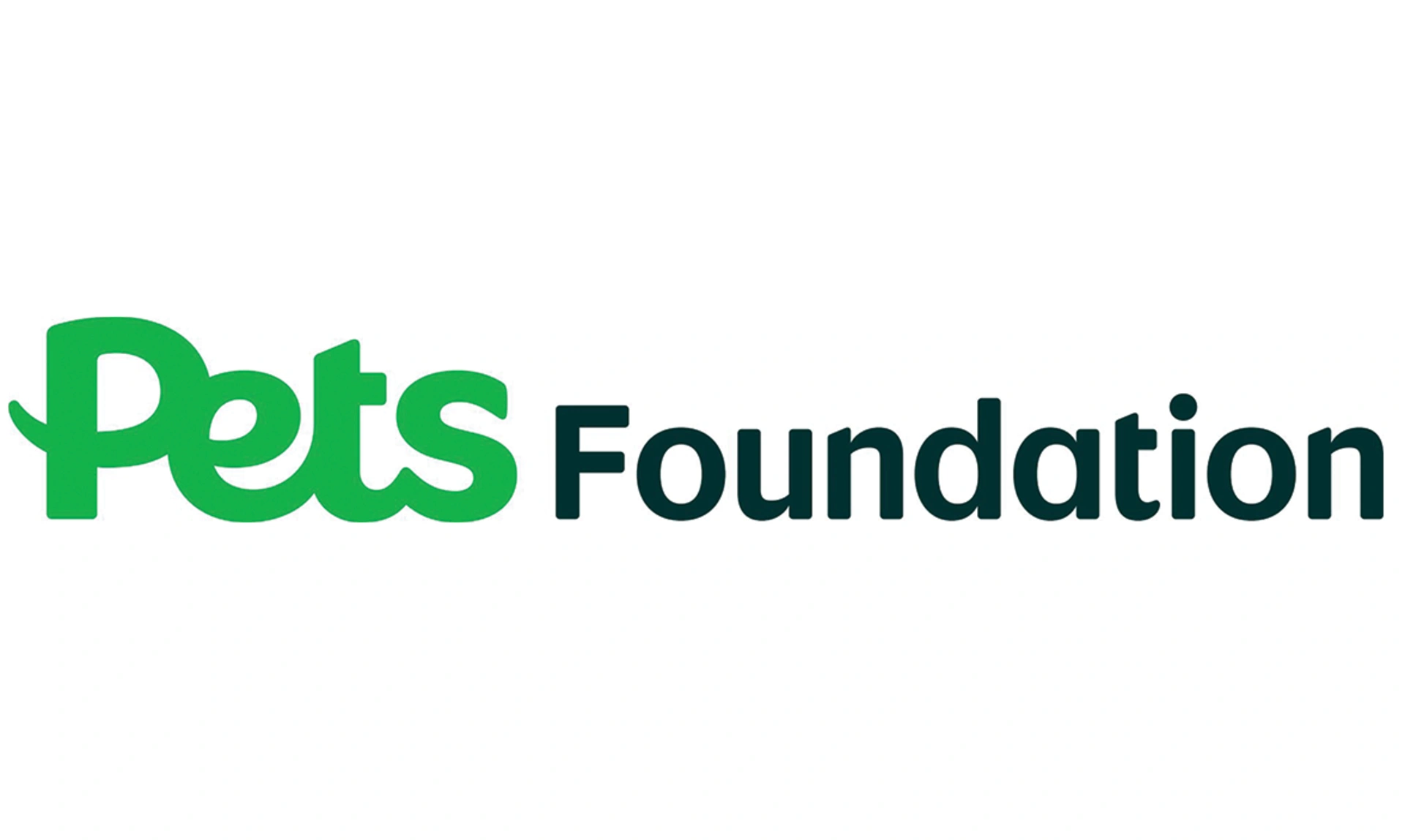 Logo that has the words Pets and Foundation in one line